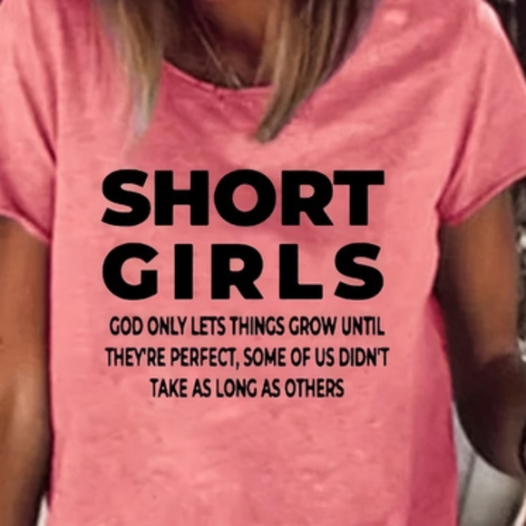 Short Girls T-Shirt - Picture 3 of 4